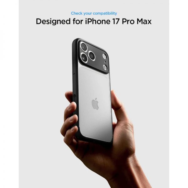 کاور اسپیگن مدل Ultra Hybrid مناسب برای گوشی موبایل اپل iPhone 17 pro max