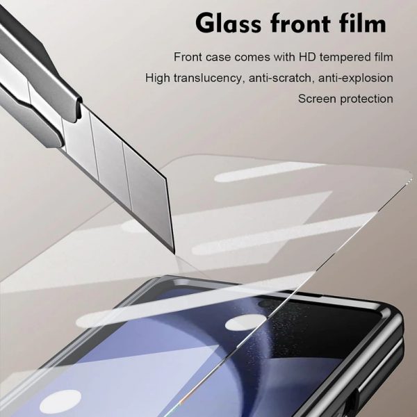 کاور مدل Lux-LeatherSpen7 گوشی سامسونگ Galaxy Z Fold 7 ( دوطرفه )