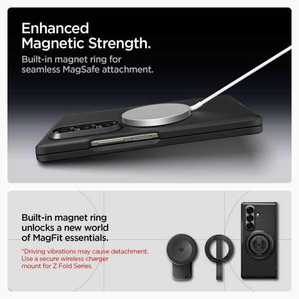 کاور اسپیگن مدل Slim Armor Pro MagFit گوشی سامسونگ Galaxy Z Fold 7 ( دوطرفه )