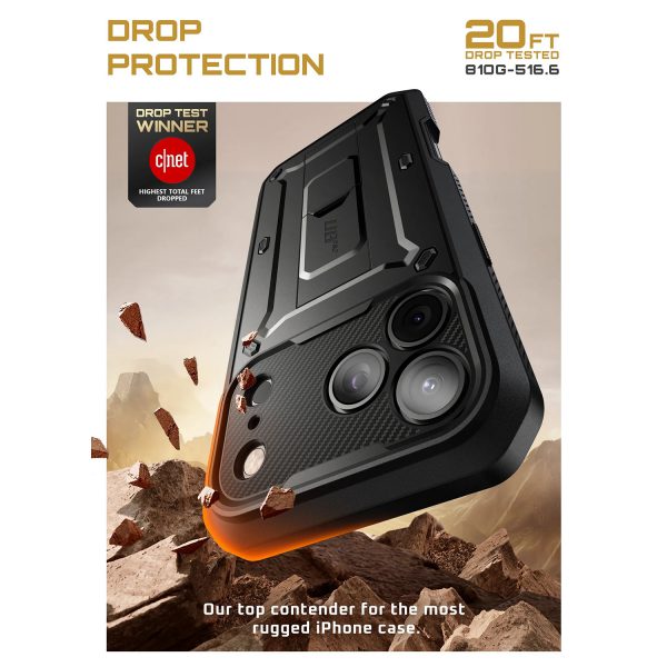کاور 360 درجه ساپ کیس مدل UB PRO گوشی پل iPhone 17 Pro Max