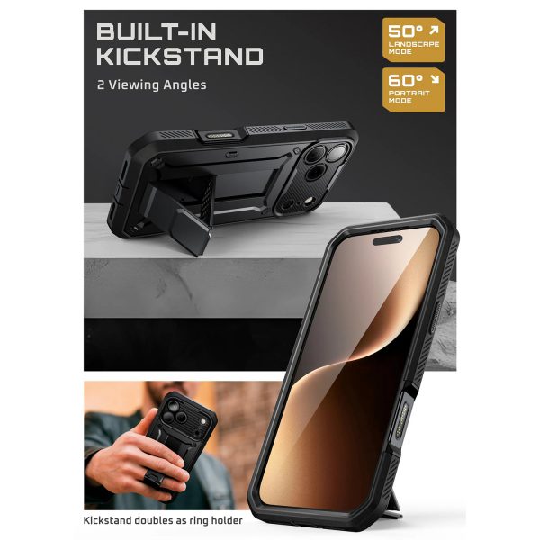 کاور 360 درجه ساپ کیس مدل UB PRO گوشی پل iPhone 17 Pro Max