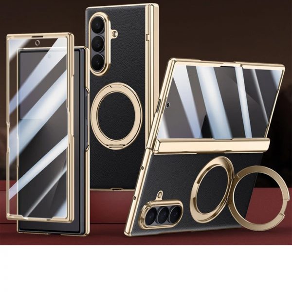 کاور مدل Lux-RingGoldFL7 گوشی سامسونگ Galaxy Z Fold 7