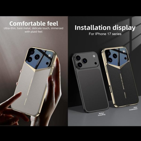 کاور مدل LuxVertoPM17 مناسب برای گوشی اپل iPhone 17 Pro Max