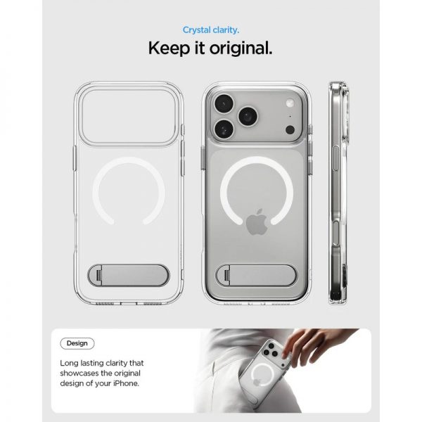 خرید اینترنتی کاور اسپیگن مدل Ultra Hybrid S MagFit گوشی اپل iPhone 17 Pro Max در وب سایت اینترنتی ست لوکس با ارسال سریع 2 ساعته درب منزل