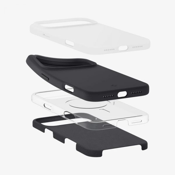 کاور اسپیگن مدل Silicone Fit گوشی اپل iPhone 17 Pro Max
