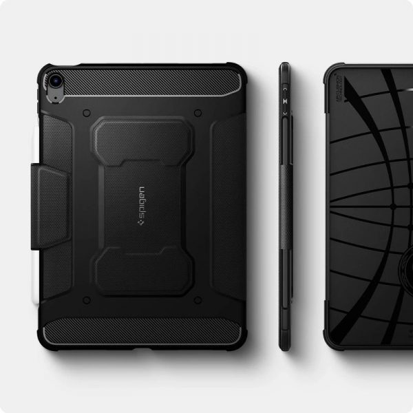 کیف اسپیگن Rugged Armor Pro مناسب برای تبلت iPad Air 11 inch 7th M3 (2025) / iPad Air 11 inch 6th M2 (2024) / iPad Air 10.9 inch 5th (2022) / iPad Air 10.9 inch 4th Generation