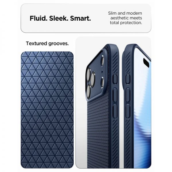 کاور اسپیگن مدل Liquid Air گوشی اپل iPhone 17 Pro