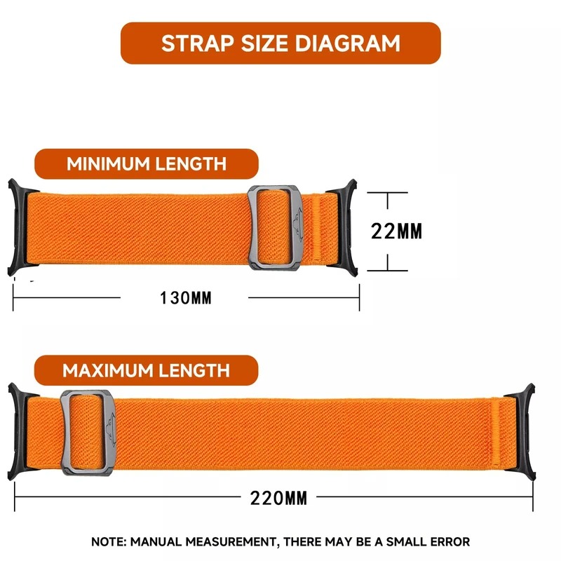 بند مدل BLAORG8 ساعت سامسونگ Galaxy Watch 8 40mm 44mm/Galaxy Watch 8 Classic 46mm (2025)