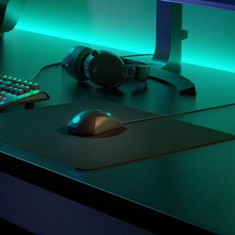 ماوس پد مخصوص بازی استیل سریز مدل Qck Large