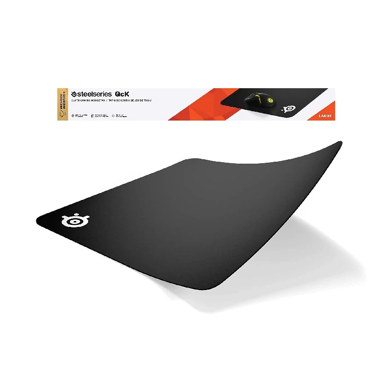 ماوس پد مخصوص بازی استیل سریز مدل Qck Large