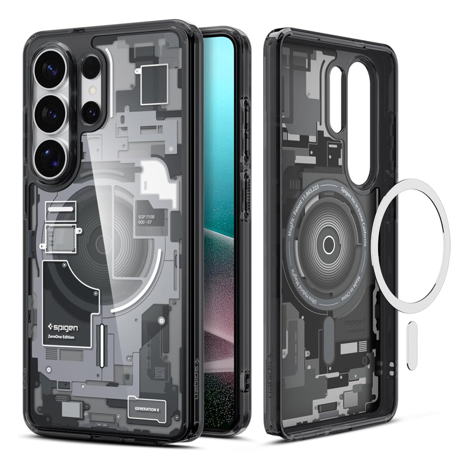 کاور اسپیگن Ultra Hybrid Zero One MagFit گوشی سامسونگ Galaxy S26 Ultra
