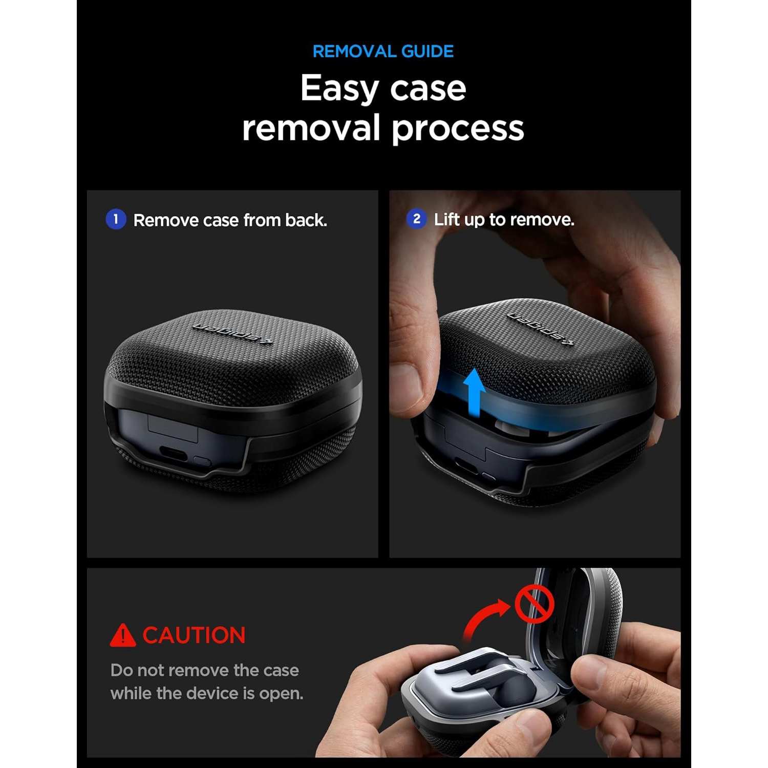 کاور اسپیگن مدل Classic Fit هدفون بی سیم سامسونگ Galaxy Buds 4 Pro / Buds 4