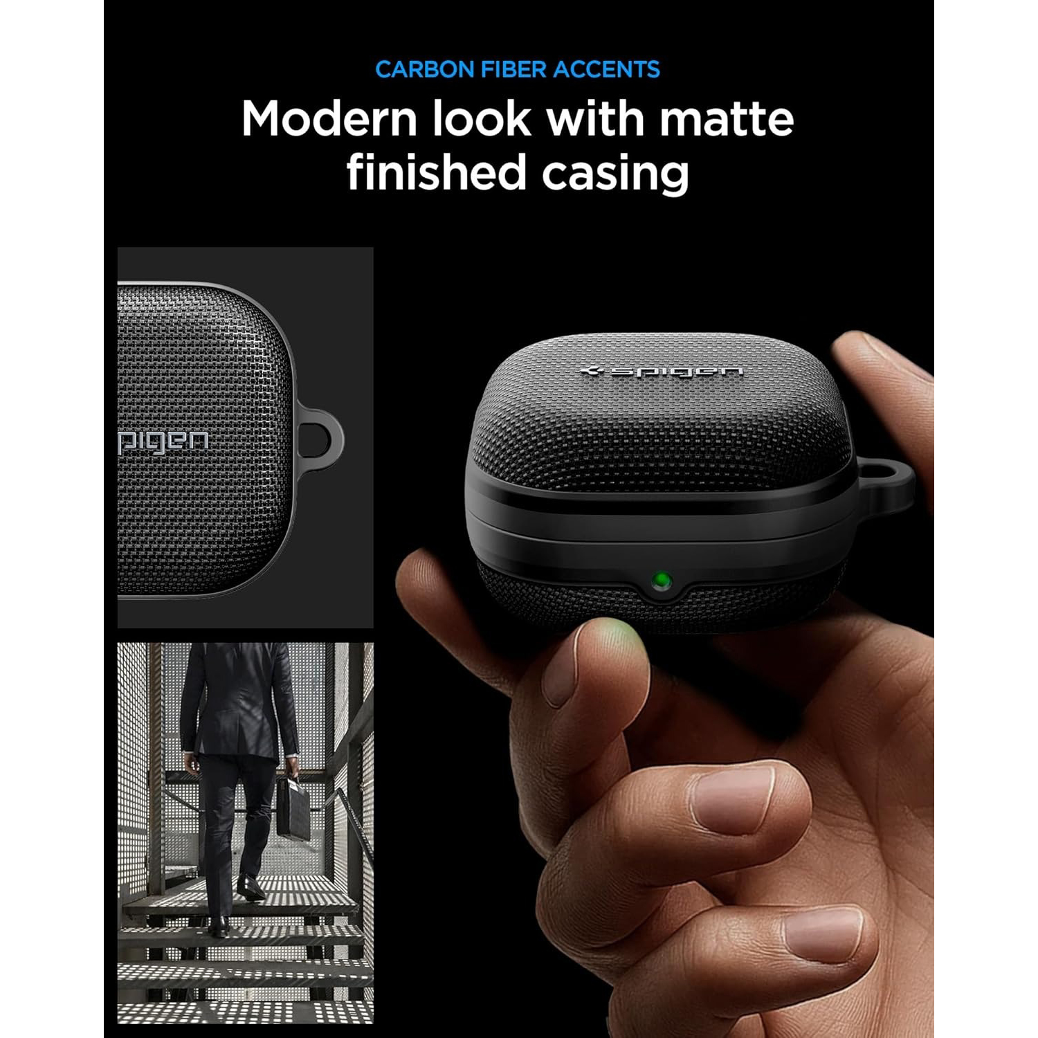 کاور اسپیگن مدل Classic Fit هدفون بی سیم سامسونگ Galaxy Buds 4 Pro / Buds 4
