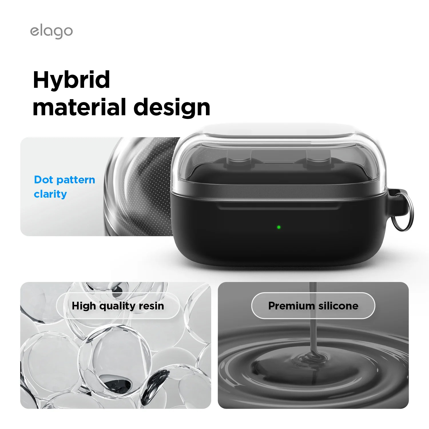 کاور الاگو مدل DuoHang کیس هدفون سامسونگ Galaxy Buds 4 Pro / Buds 4