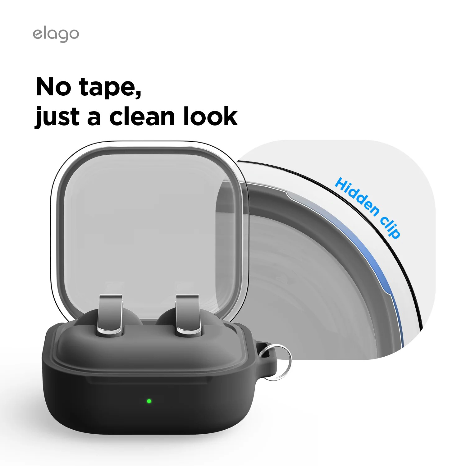 کاور الاگو مدل DuoHang کیس هدفون سامسونگ Galaxy Buds 4 Pro / Buds 4