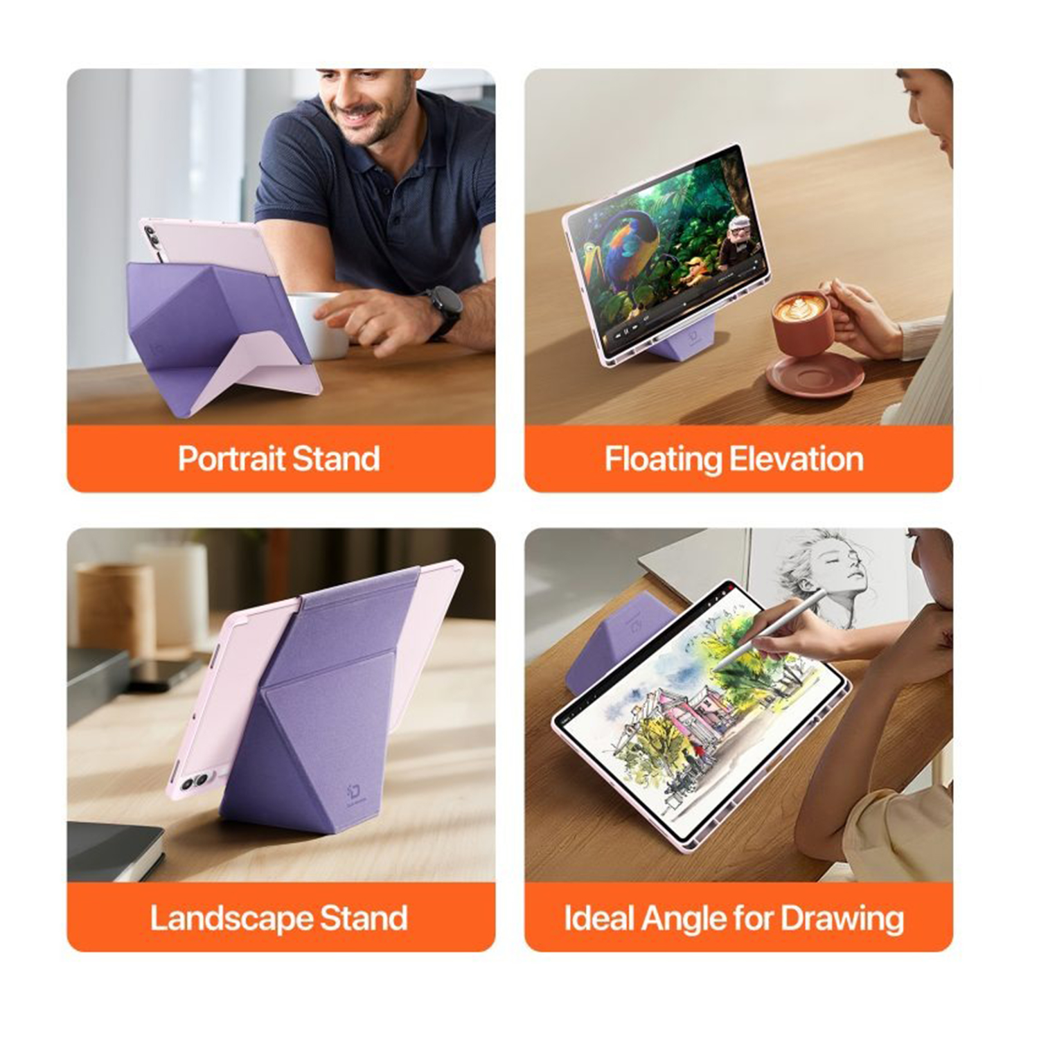 کیف دوکس دوکیس مدل VERS تبلت سامسونگ Galaxy Tab S11 Ultra / S10 Ultra / S9 Ultra