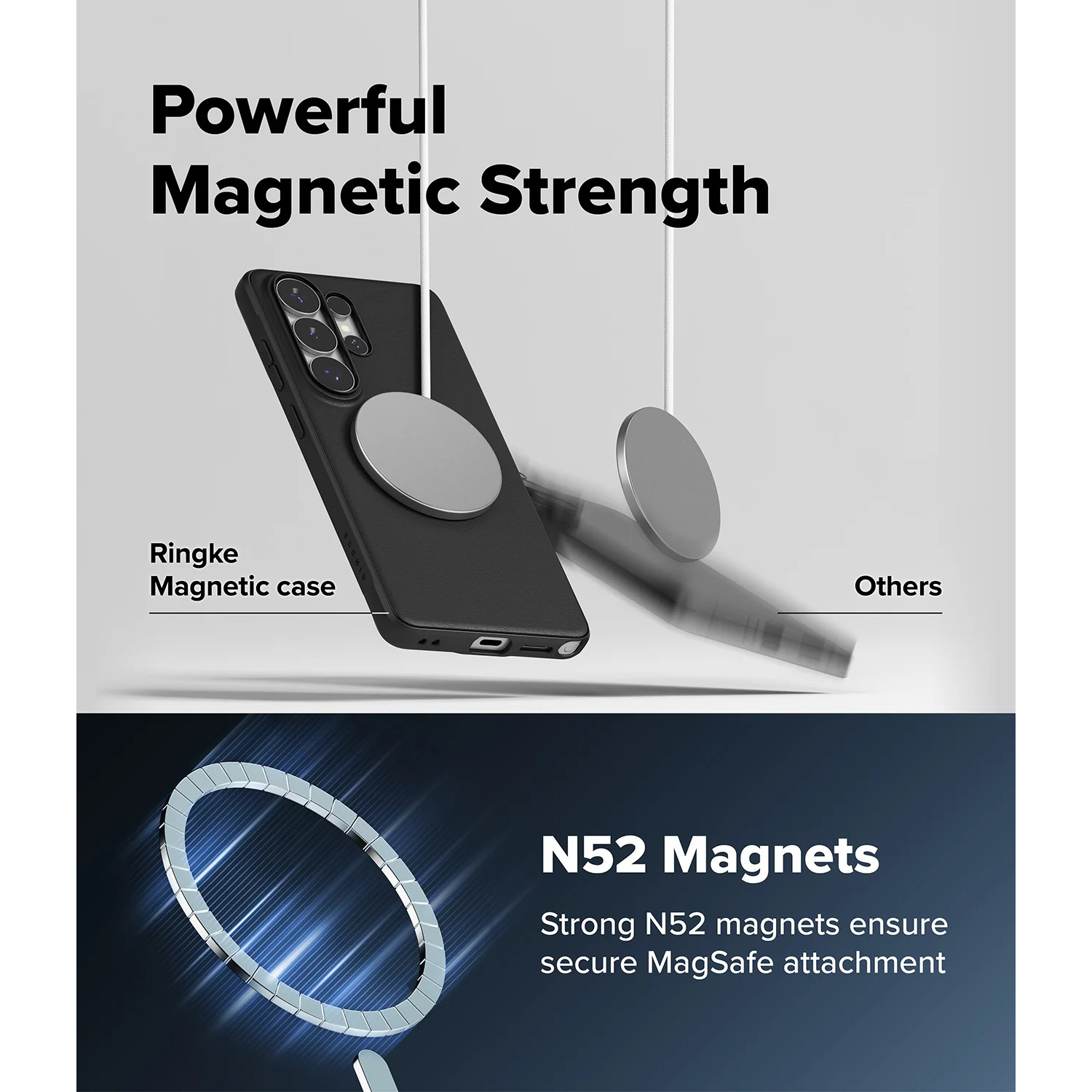 کاور رینکی مدل Onyx Magnetic گوشی سامسونگ Galaxy S26 Ultra