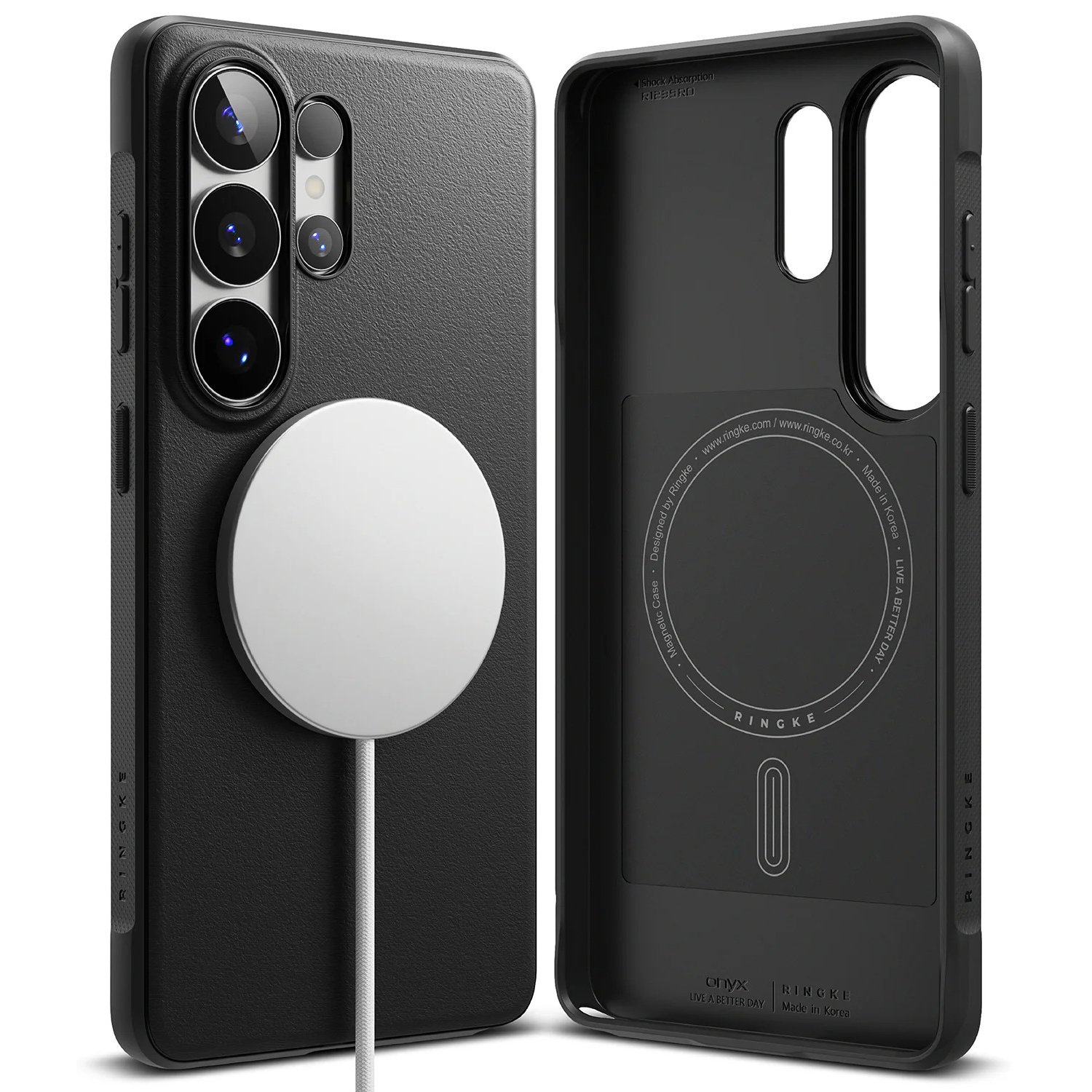 کاور رینکی مدل Onyx Magnetic گوشی سامسونگ Galaxy S26 Ultra