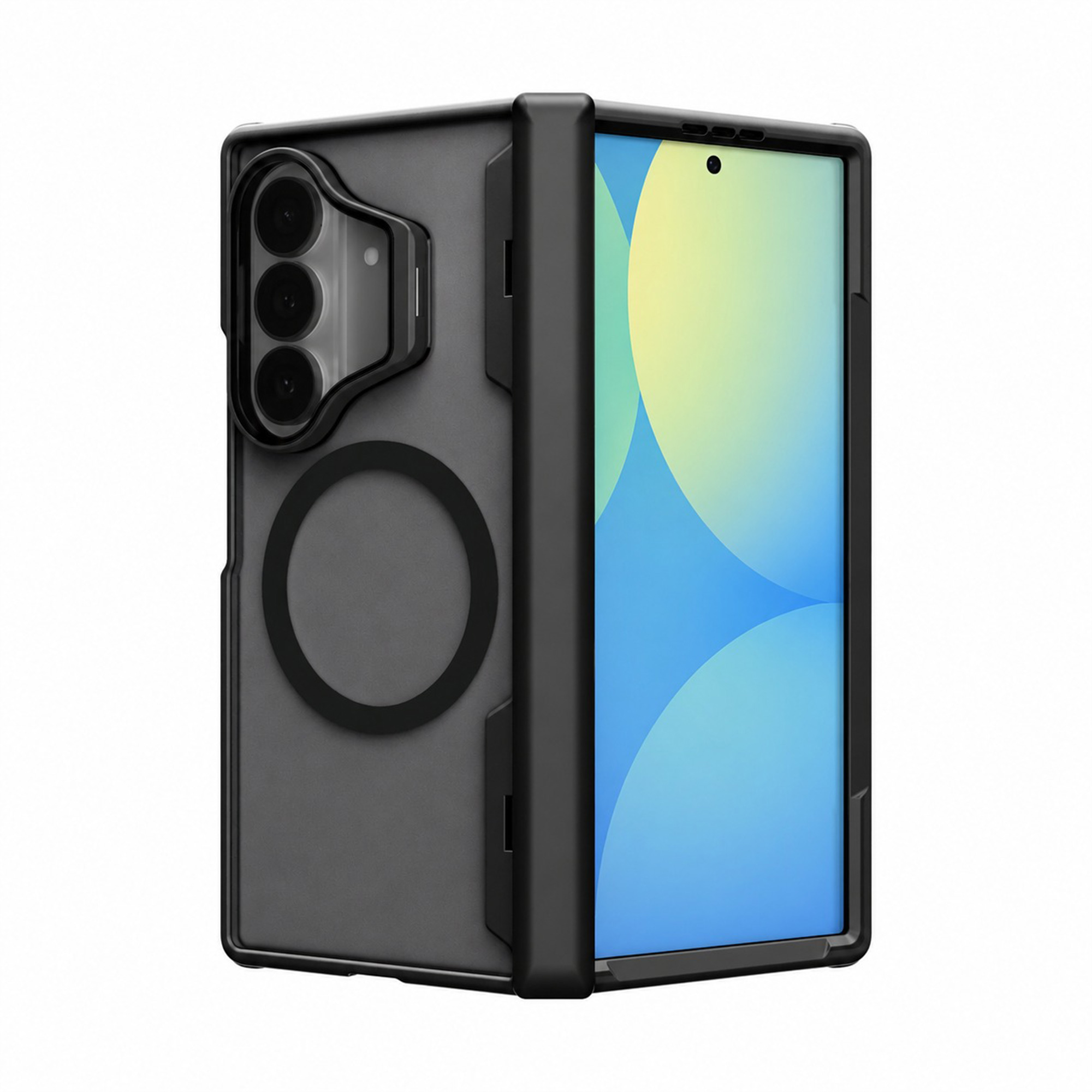 کاور اسپیگن مدل Optik Armor Pro Mag Fit گوشی سامسونگ Galaxy Z Fold 8 Ultra