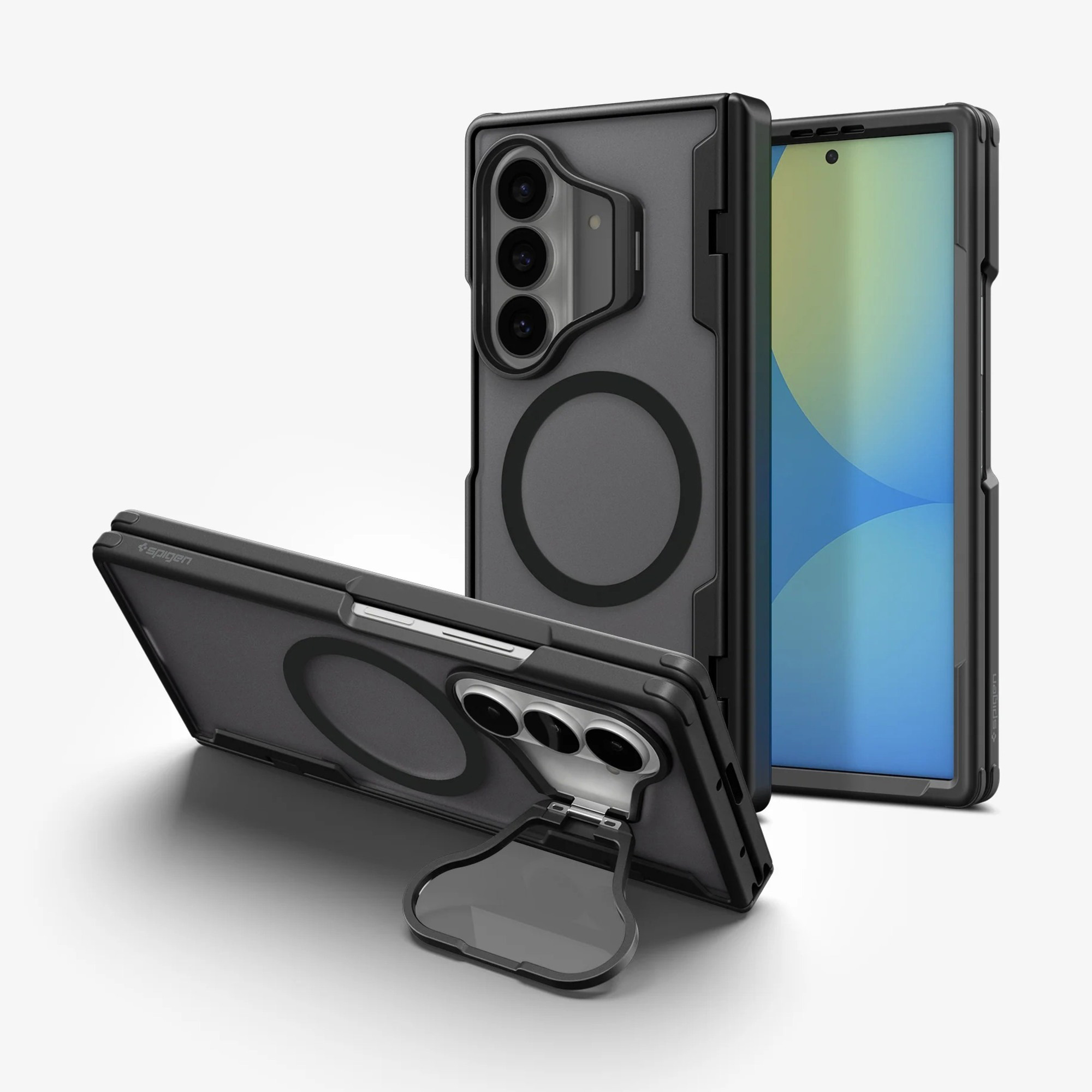 کاور اسپیگن مدل Optik Armor Pro Mag Fit گوشی سامسونگ Galaxy Z Fold 8 Ultra