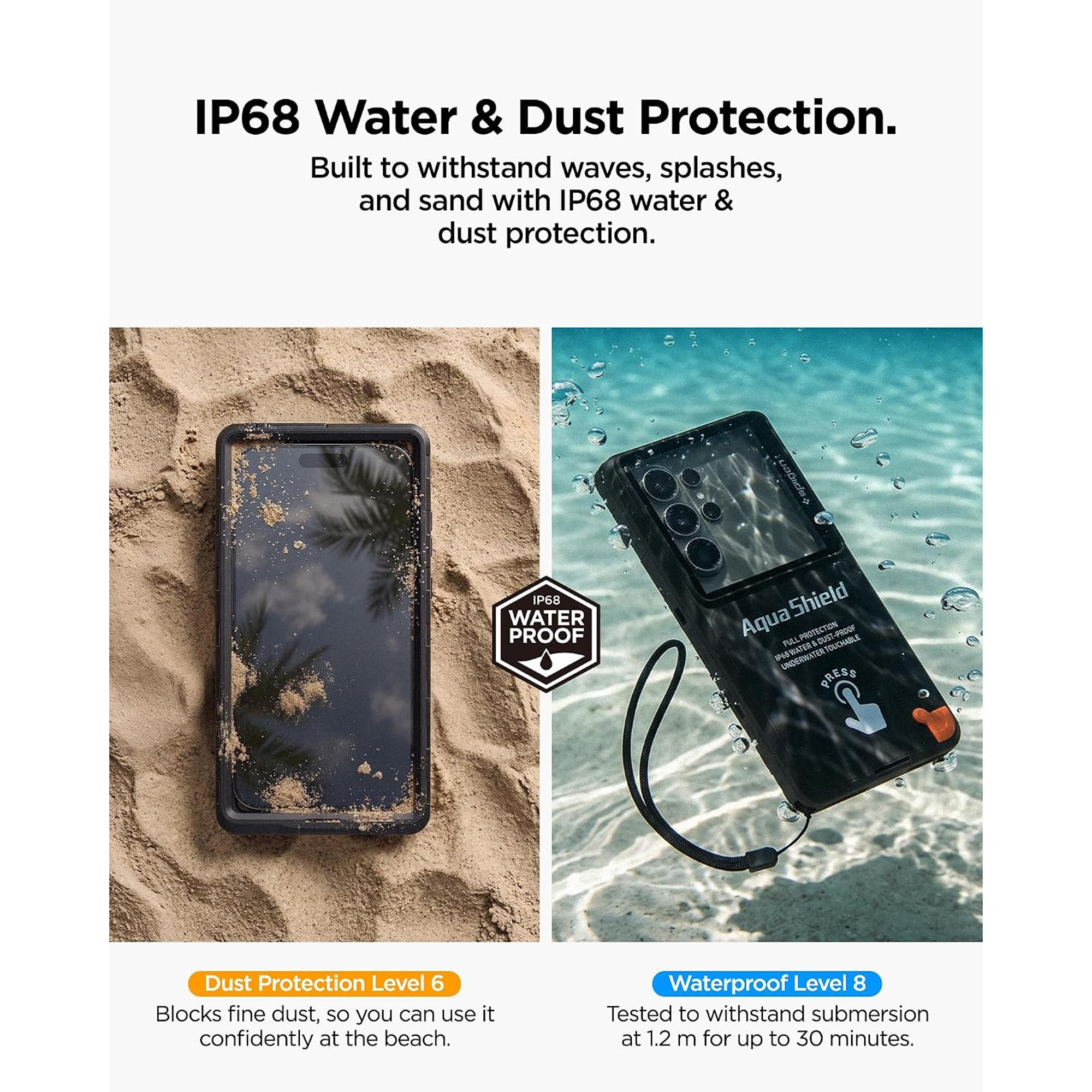 کاورضد اب اسپیگن مدل AquaShield