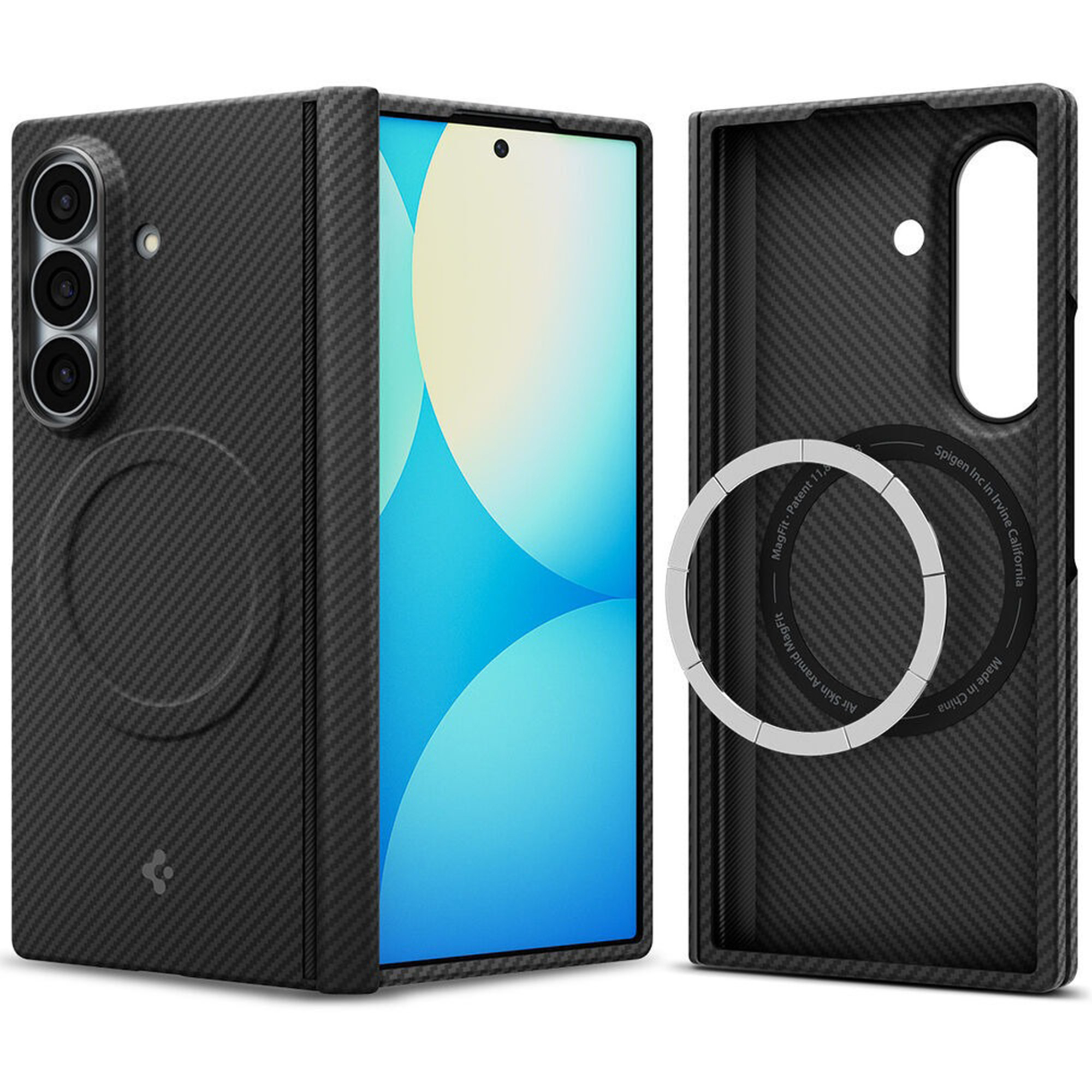 کاور اسپیگن مدل Air skin Aramid گوشی سامسونگ Galaxy Z Fold 8 Ultra