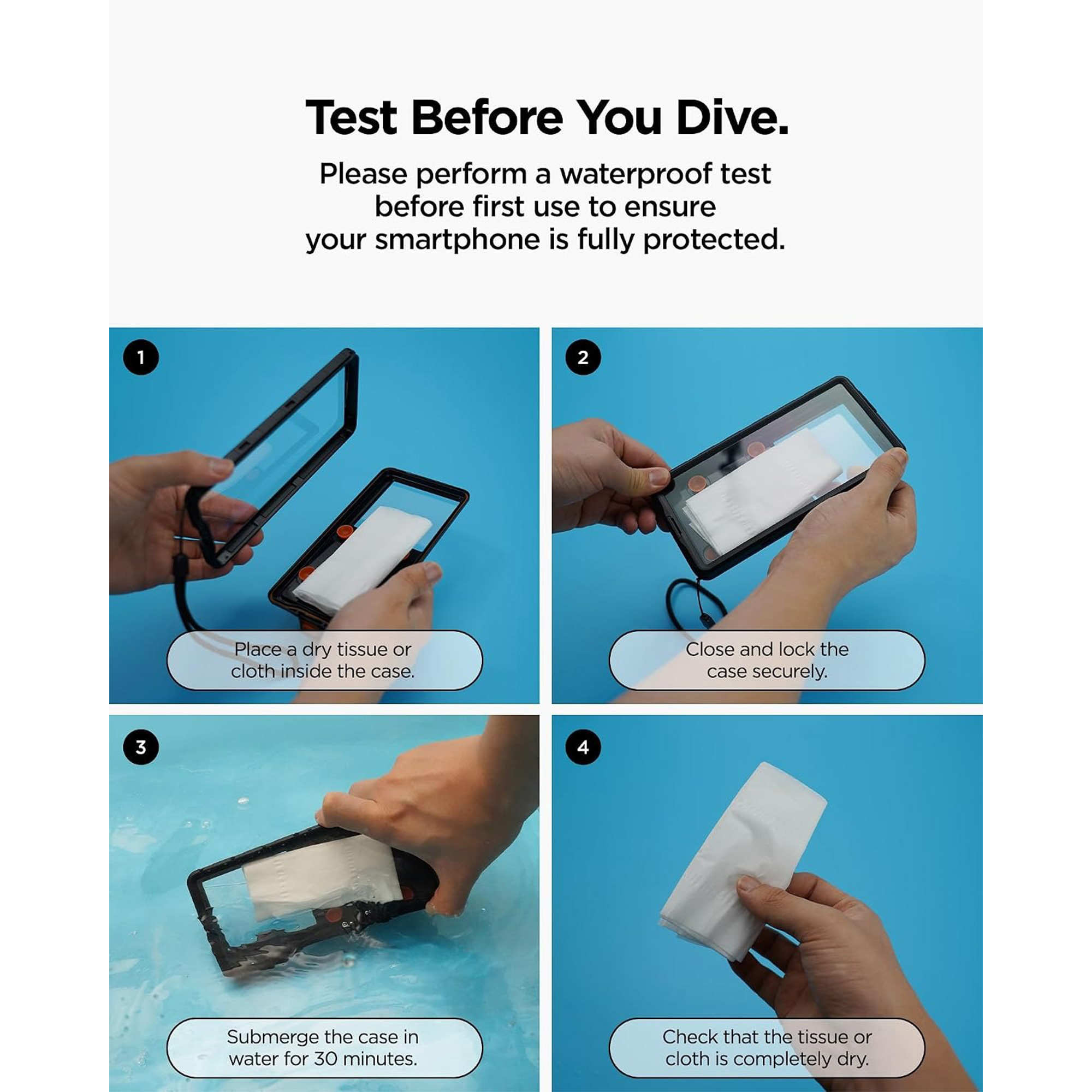 کاورضد اب اسپیگن مدل AquaShield