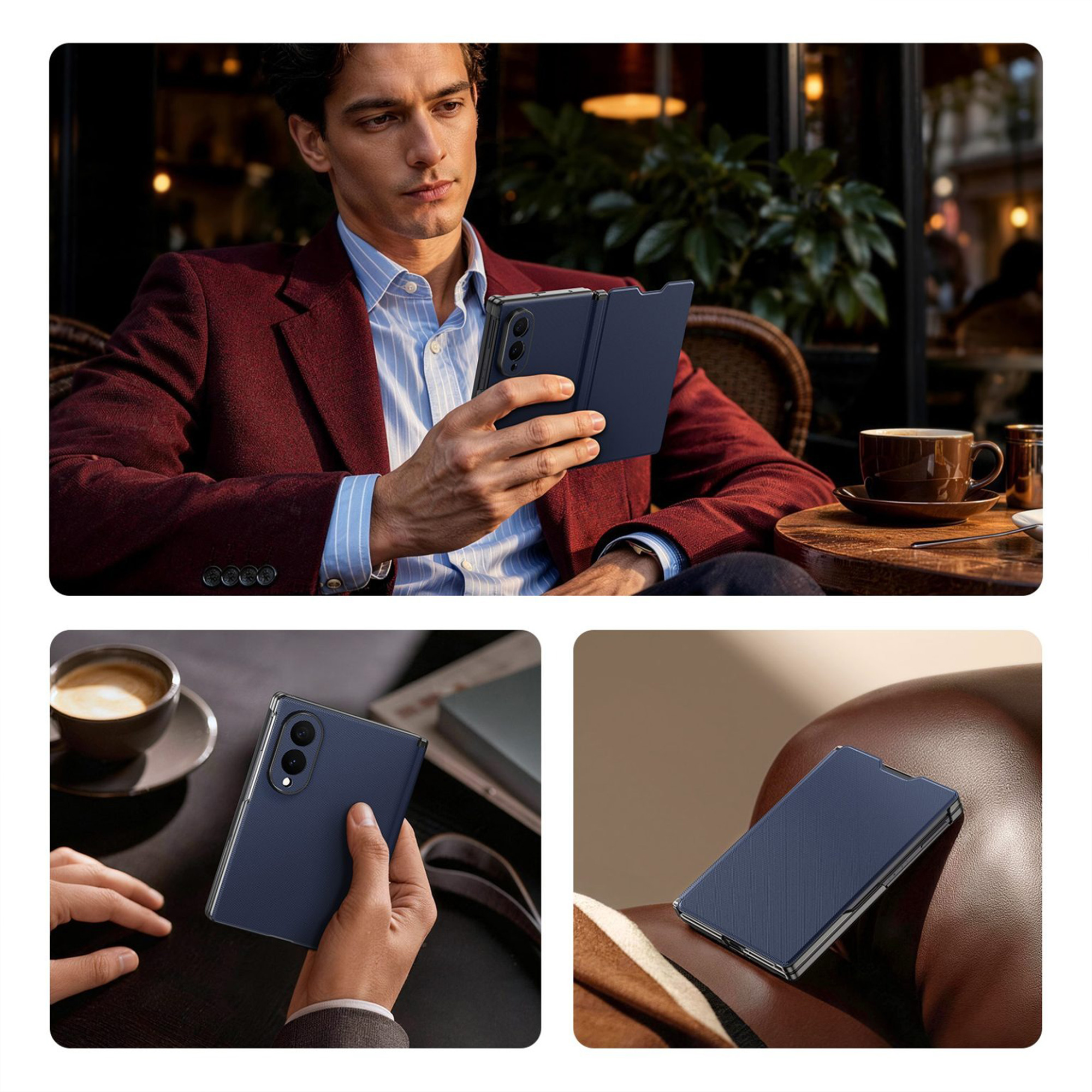 کاور دوکس دوکیس مدل Fort گوشی سامسونگ Galaxy Z Fold 8
