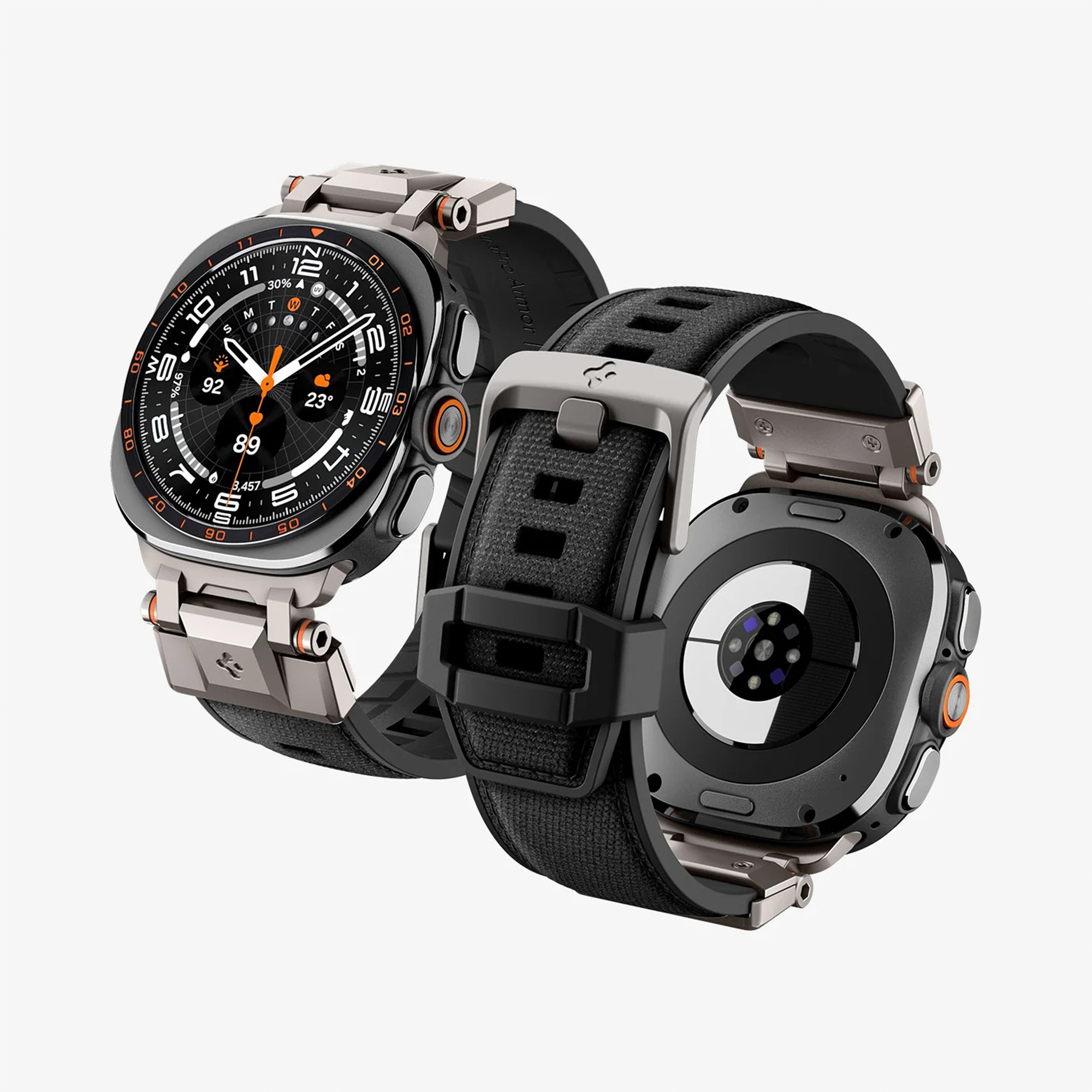 بند اسپیگن مدل DuraPro Armor ساعت سامسونگ Galaxy Watch Ultra 2/1 47 mm