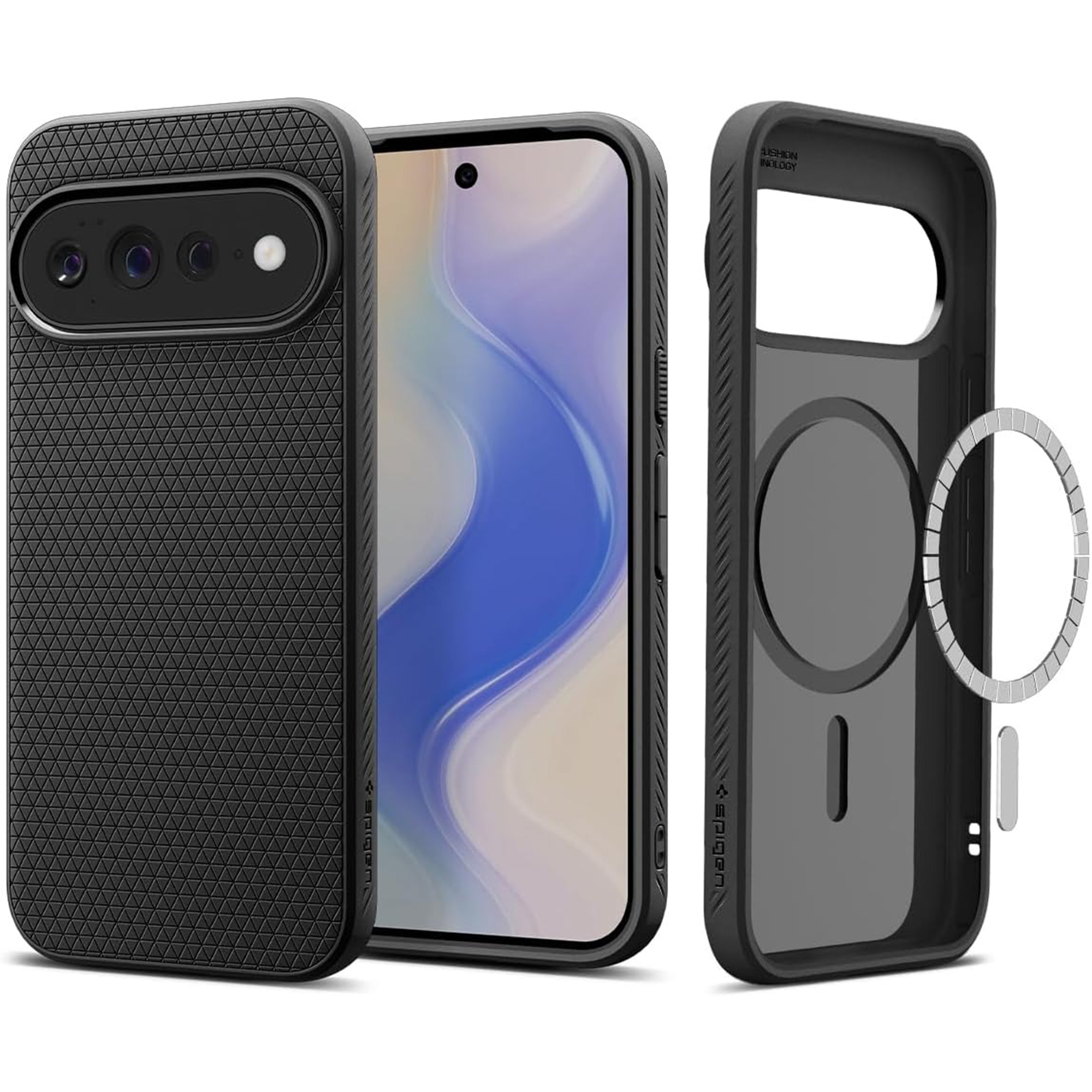 کاور اسپیگن مدل Liquid Air Mag Fit گوشی گوگل Pixel 11 Pro XL
