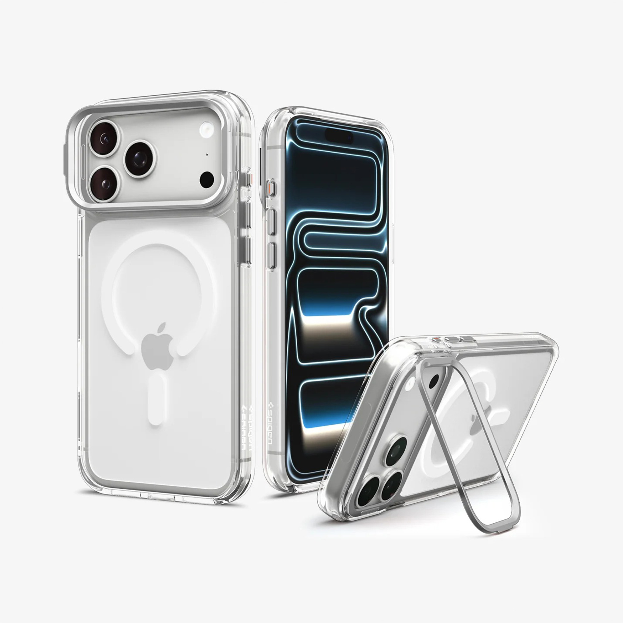 کاور اسپگن مدل Ultra Hybrid Optik S Mag Fit گوشی اپل iPhone 18 Pro Max / 17 Pro Max