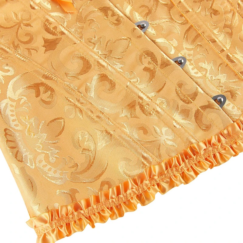 تاپ زنانه مدل Lux000810B گوتیک فنر دار