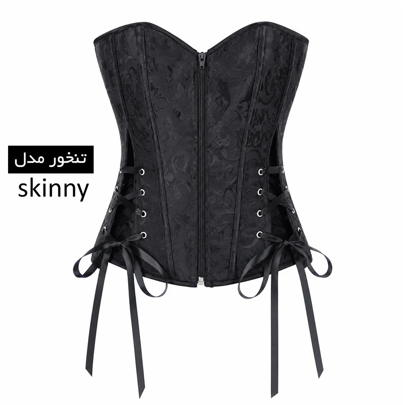 تاپ زنانه مدل فنردار بندی گلدار LUX00332