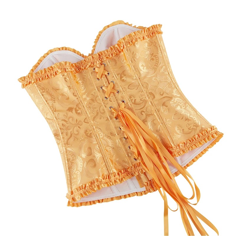 تاپ زنانه مدل Lux000810B گوتیک فنر دار