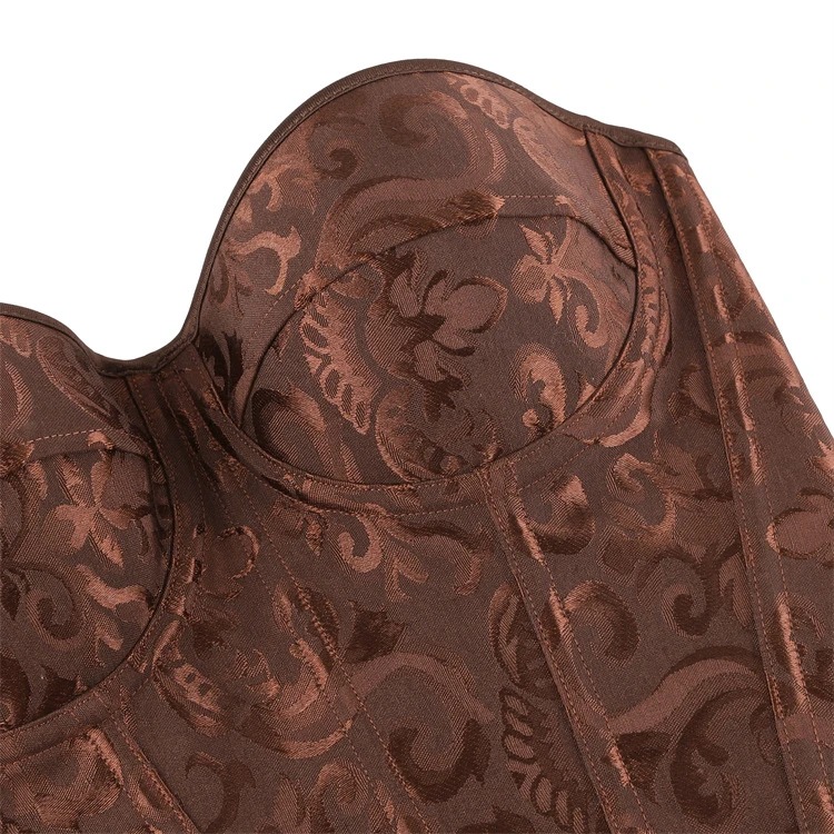 تاپ زنانه مدل دکلته فنردار مجلسیLUX00331